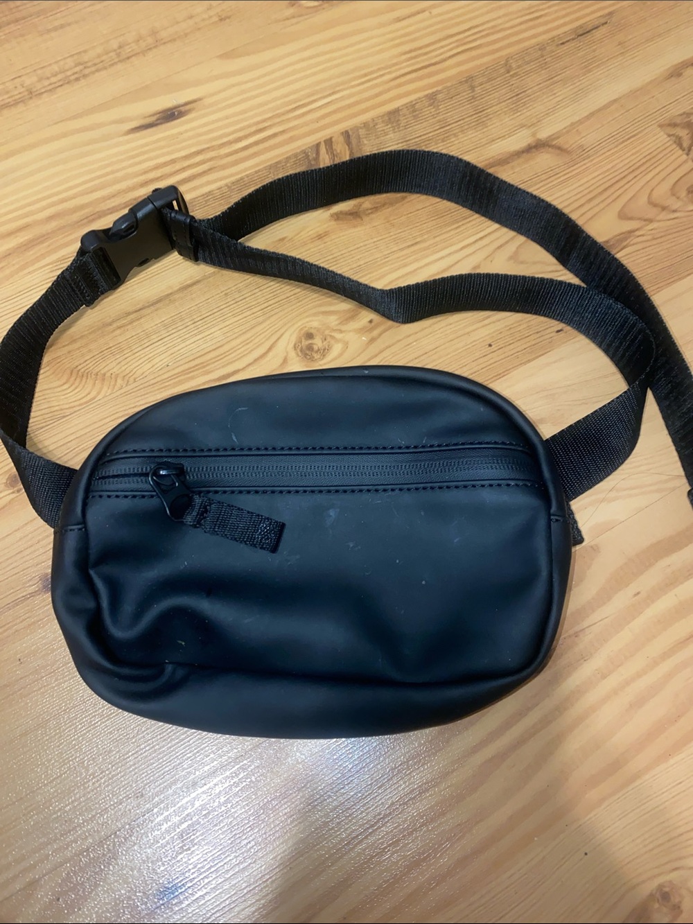 Black Women's Belt Bag - Sleek Hands-Free Crossbody